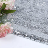 72" round Sparkly Silver Sequin Table Cloth Sequin Table Cloth,Cake Sequin Tablecloths, Sequin Linens for Wedding