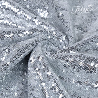 72" round Sparkly Silver Sequin Table Cloth Sequin Table Cloth,Cake Sequin Tablecloths, Sequin Linens for Wedding