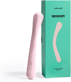 Unbound Bender: Flexible, Portable, Rechargeable, Waterproof Massager, Quartz