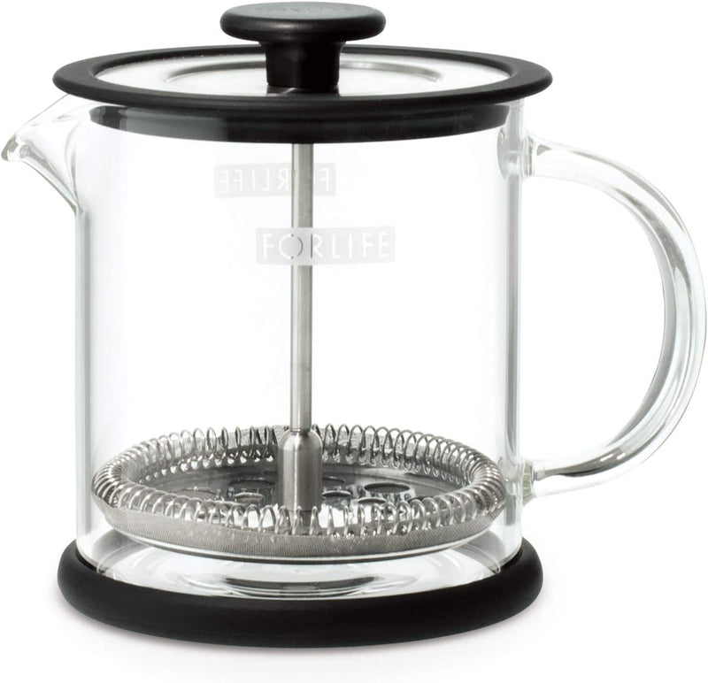 FORLIFE 827 Coffee Press, Clear, Black