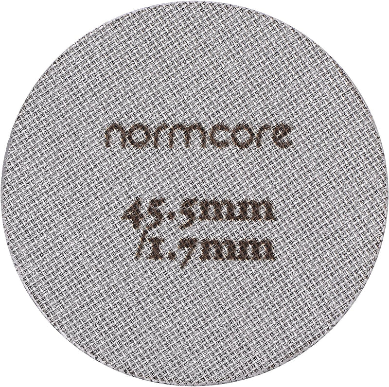 Normcore 53.3mm Puck Screen - Lower Shower Screen - Metal Contact Screen for Espresso 54mm Portafilter Filter Basket - 1.7mm Thickness 150μm - 316 Stainless Steel