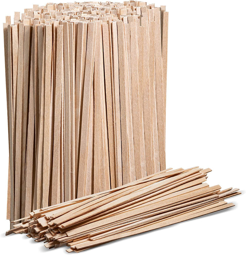 Perfect Stix Premium Wooden Coffee Stirrer Sticks, Thick Birch Wood 1000 Count, 5.5" Inches. Eco-Friendly Wooden Stirrers (5.5Inches / 1000PC)