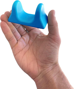 PSO-Mini Muscle Release Tool and Handheld Personal Self Massager - Mini Deep Tissue Massage Tool - Ocean Blue