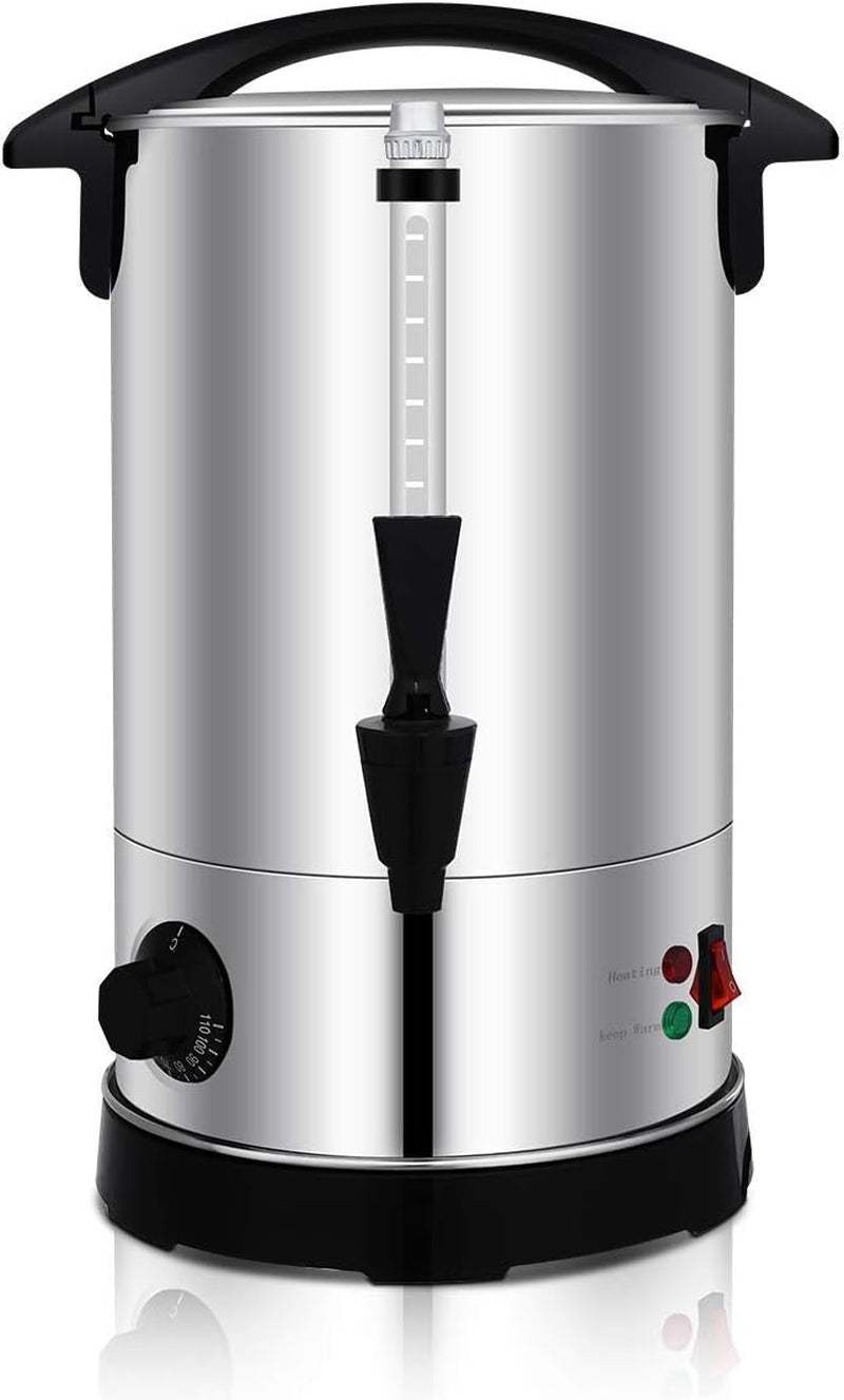 Stainless Steel 6 Quart Electric Water Boiler Warmer Hot Water Kettle Dispenser