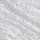 Sequin Table Cloths Glitter Tablecloth Shimmer Sliver Sequin Tablecloths for New Year Valentine'S Day Tablecloth Wedding Birthday Party 60X102 Inches