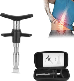 Dioche Chiropractic Adjustment Tool, Handheld Chiropractic Tool, Chiropractic Adjusting Tool for Improve Joint Pain, Single Head Spine Correction Gun for Adjust Vertebration