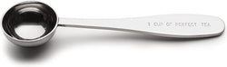 Loose Leaf Tea Spoon Measure | One Cup of Perfect Tea | Stainless Steel Scoop