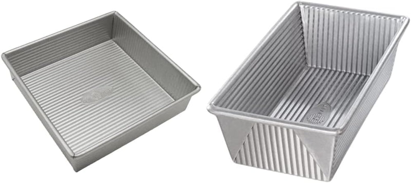 USA Pan Bakeware Rectangular Cake Pan, 9 x 13 inch, Nonstick & Quick Release Coating, Made in the USA from Aluminized Steel