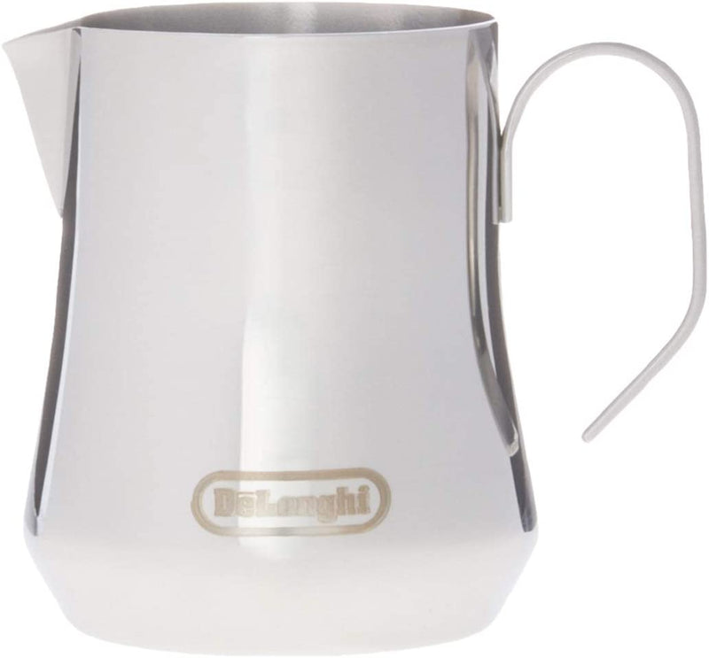 De'Longhi Stilosa Manual Espresso Machine, 13.5 x 8.07 x 11.22 inches & Stainless Steel Milk Frothing Pitcher, 12 ounce (350 ml), 12 oz & Double Walled Thermo Espresso Glasses, Set of 2