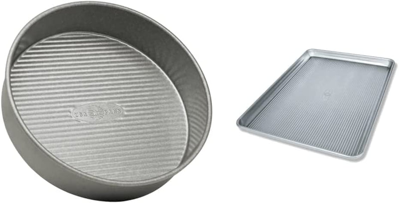 USA Pan Bakeware Rectangular Cake Pan, 9 x 13 inch, Nonstick & Quick Release Coating, Made in the USA from Aluminized Steel