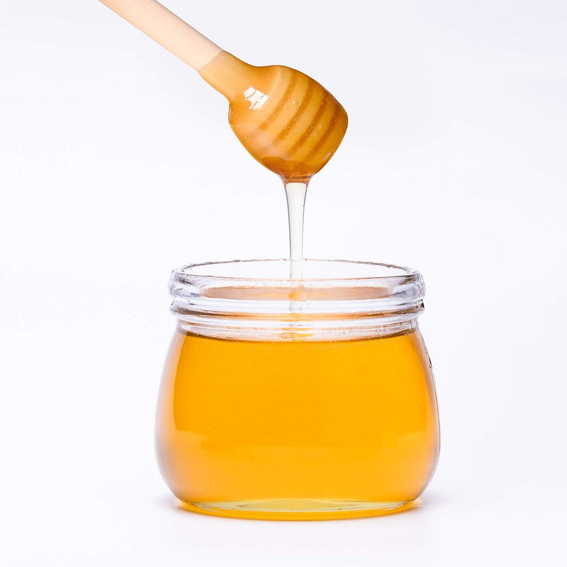 150 Pack 3 Inch Mini Wood Honey Dipper Sticks, Individually Wrapped, Server for Honey Jar Dispense Drizzle Honey