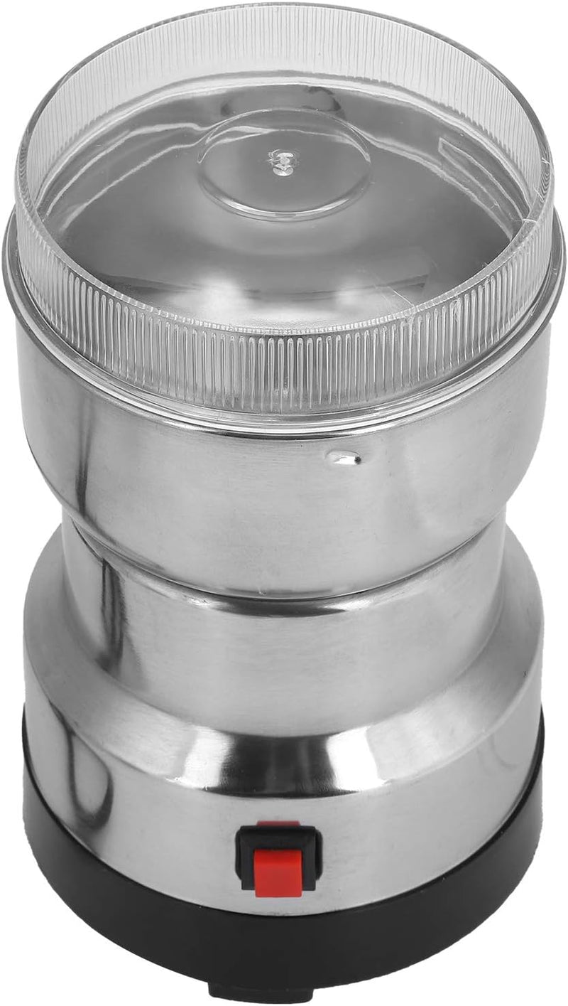 Resistant Precision Electric Spice, Transparent Cover 304 Stainless Steel +ABS Material Percolator,(American regulations (110V-240V))