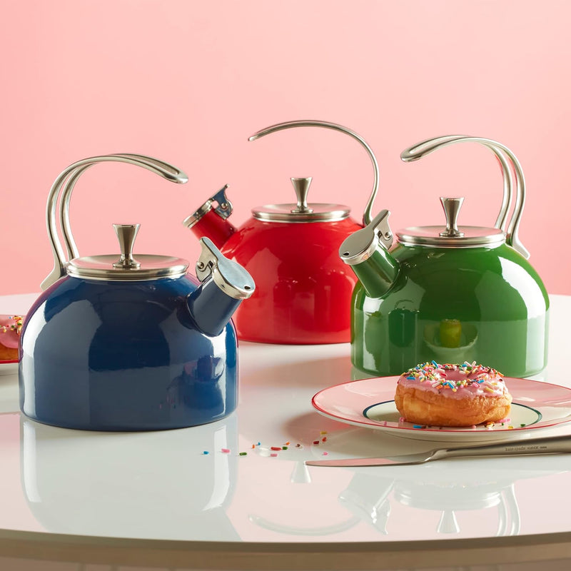 Kate Spade New York Make It Pop Kettle, 3.75, Green