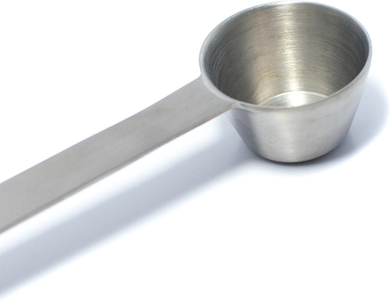 11.5" Extra Long Coffee Scoop - 1 Tablespoon - Premium Grade 18/8 Stainless Steel - Reaches Bottom of Coffee Bags