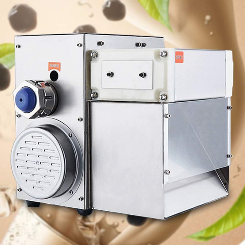 400W 110v Automatic Commercial Milk Tea Pearl Tapioca Pearls Making Machine Bubble Tea Balls Maker Machine, Stainless Steel Black Pearl Making Machine