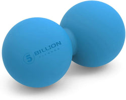 5BILLION FITNESS Peanut Massage Ball - Double Lacrosse Massage Ball & Mobility Ball for Physical Therapy - Deep Tissue Massage Tool for Myofascial Release, Muscle Relaxer, Acupoint Massage