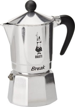 Bialetti - Moka Express Alpina: Iconic Stovetop Espresso Maker, Moka Pot 3 Cups (4.3 Oz - 130 Ml), Aluminium, Green