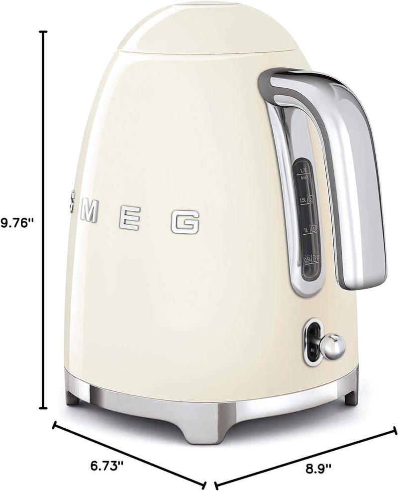 SMEG 7 CUP Kettle (Cream)