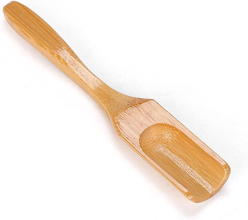 3pcs Bamboo Tea Spoon Scoop Shovel Wooden Loose Tea Scoop Chinese Tea Fittings for Scooping Coffee Powder,Tea,Cacao,Condiment and Spices