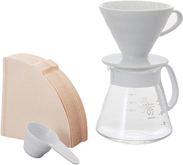 Hario V60 Coffee_Maker, Size 02, White
