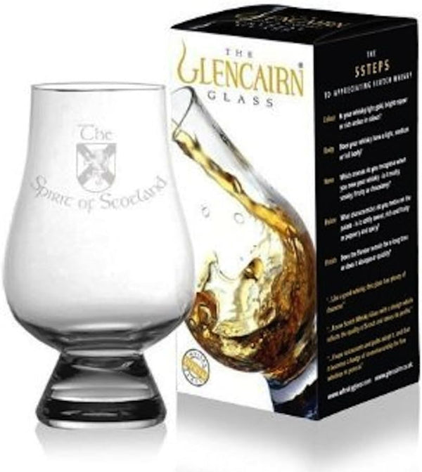 Official Glencairn Crystal Whisky Tasting Glass - Spirit of Scotland Whiskey Glass