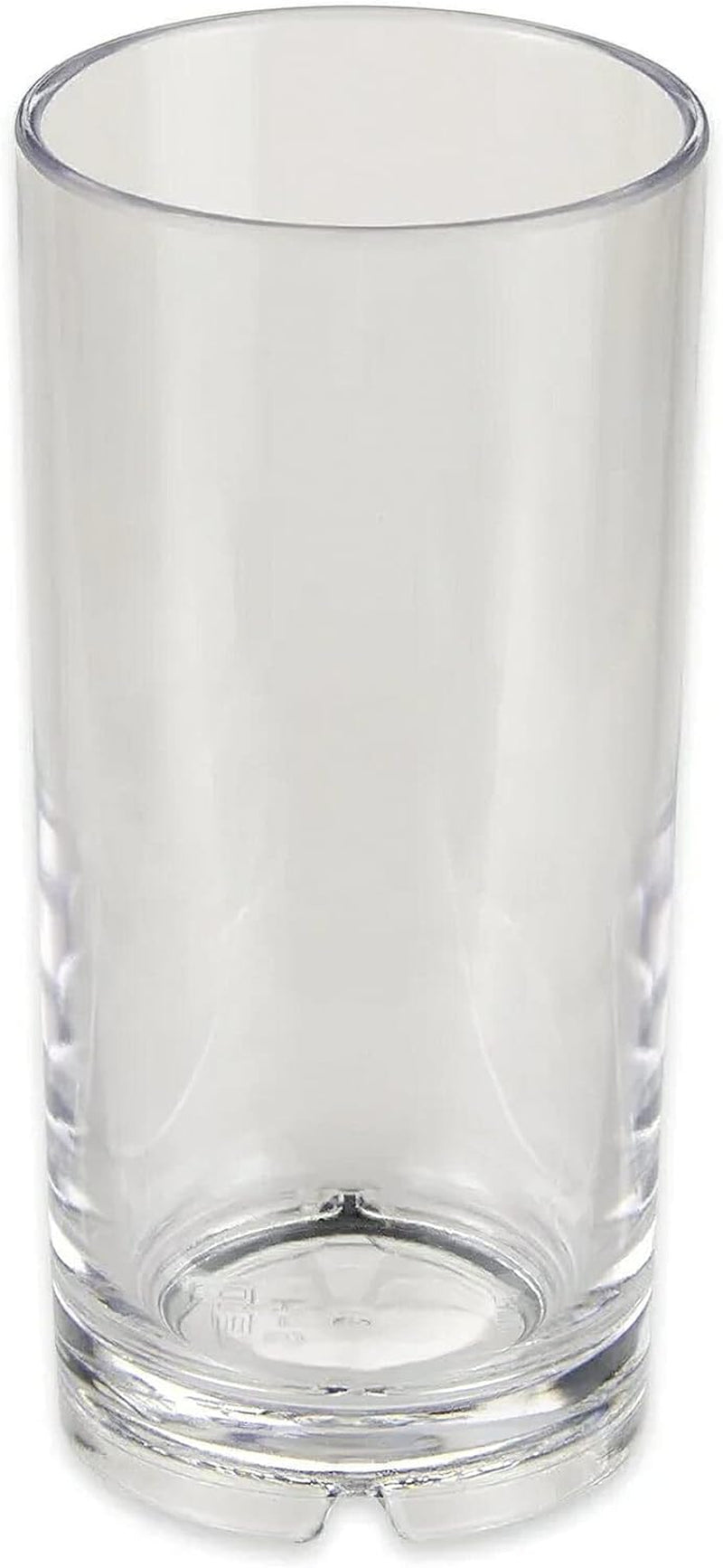 G.E.T. 9-1-SAN-CL-EC Cheers BPA-Free Plastic Highball Glasses, 9 Ounce, Clear, Small (Set of 4)