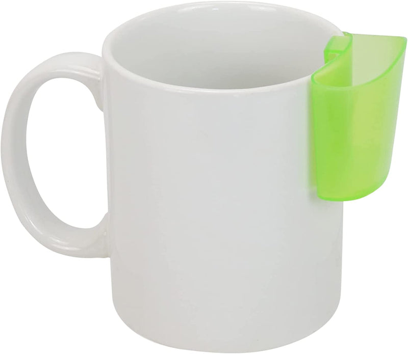 Iconikal Hook on Mug Tea Bag Holder Set, 4-Pack