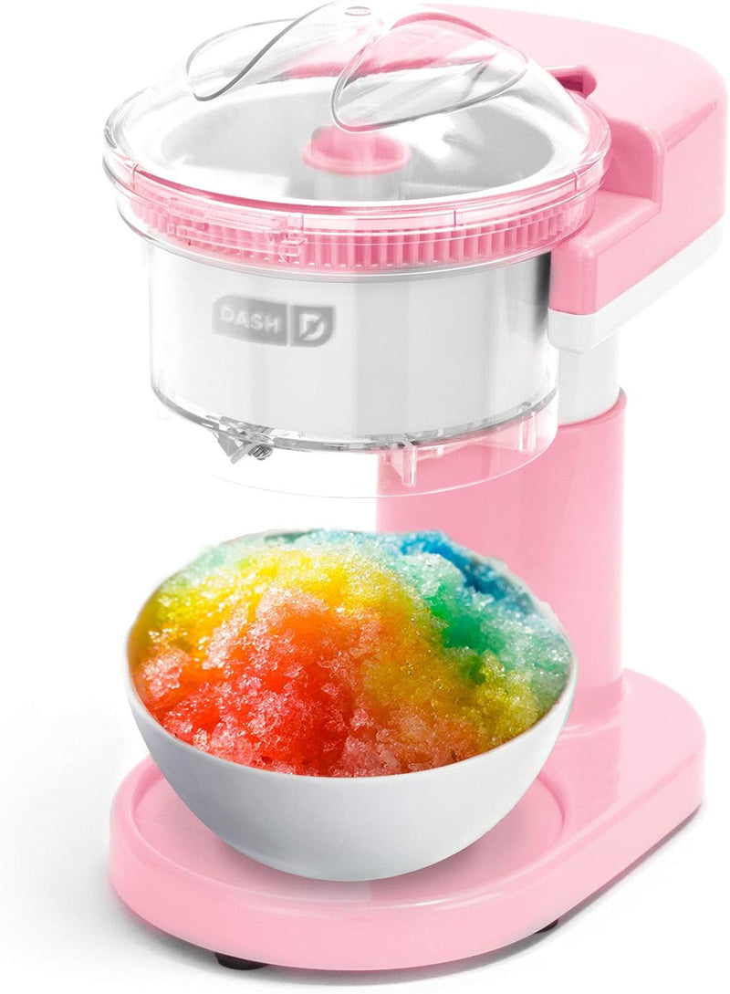 DASH Shaved Ice Maker + Slushie Machine with Stainless Steel Blades for Snow Cone, Margarita + Frozen Cocktails, Organic, Sugar Free, Flavored Healthy Snacks for Kids & Adults - Aqua