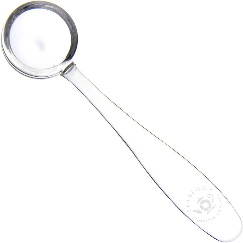 Teabloom Perfect Measure Loose Leaf Tea Spoon - Heatproof Borosilicate Glass Tea Scoop