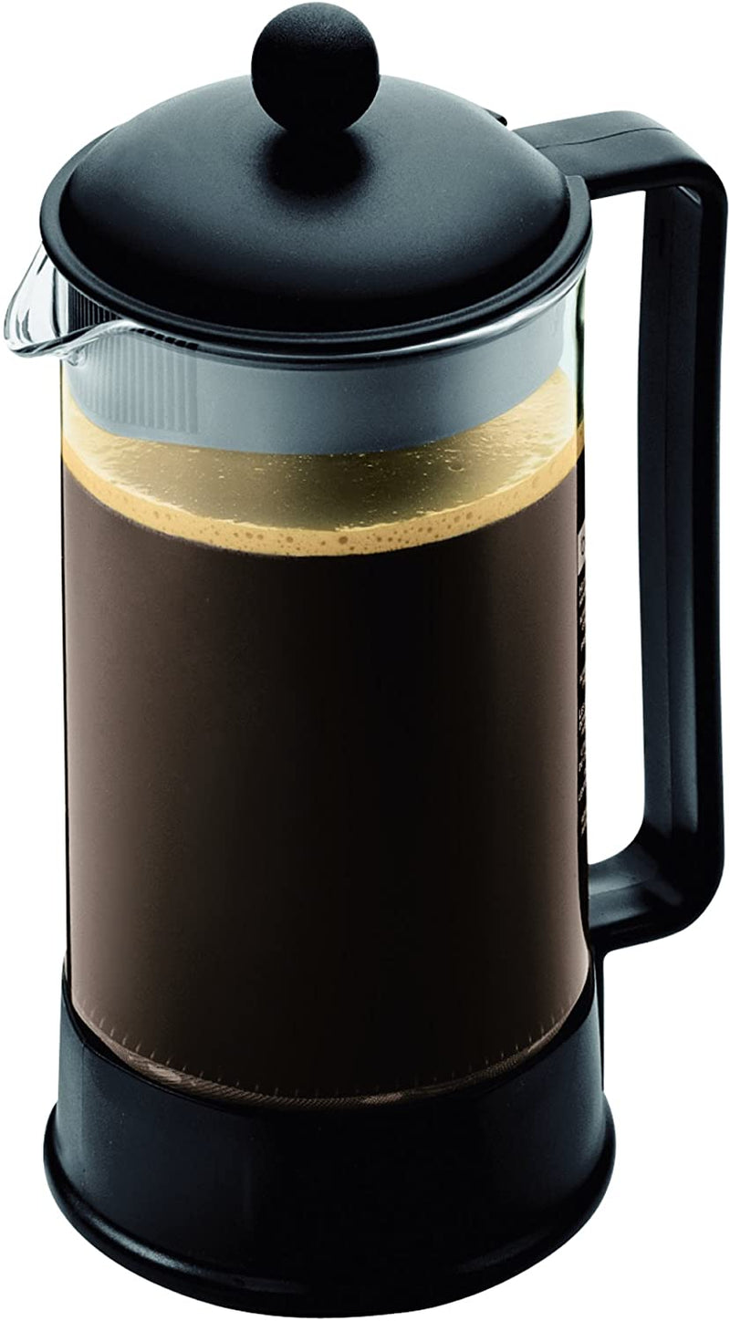 Bodum - 1548-01US Bodum Brazil French Press Coffee and Tea Maker, 34 Ounce, Black