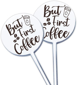 But First Coffee Funny Stir Sticks, Coffee Stirrer, Beverage Stirrer, Coffee Accessories, Coffee Humor, Coffee Gift, Gift for Coffee Lover, 2Pcs