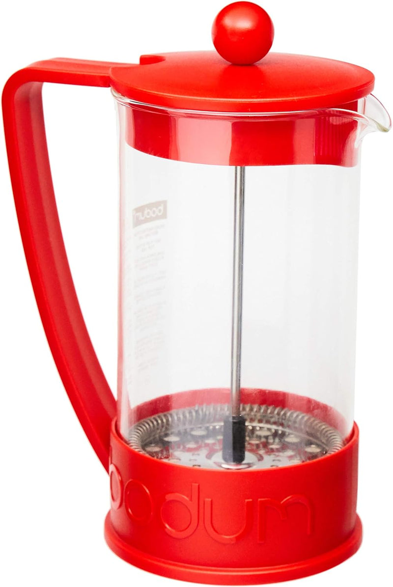 Bodum 10948-01BUS Brazil French Press Coffee and Tea Maker, 12 Ounce, Black