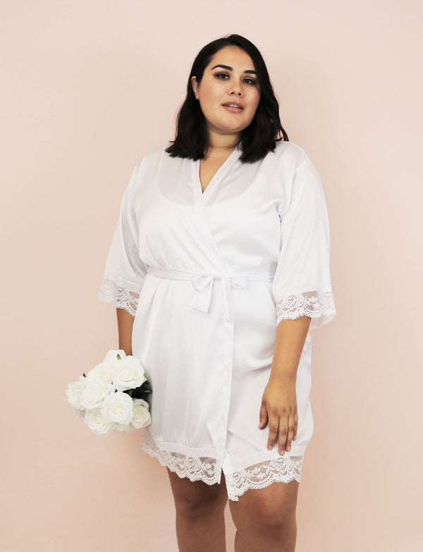 Plus Size Bridesmaid Robes - Bridal Party Robes