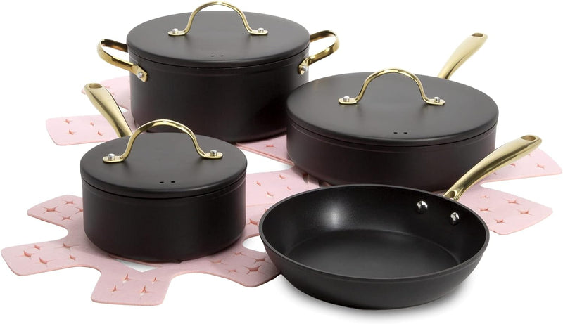 Paris Hilton Nonstick Cookware Set 10-Piece